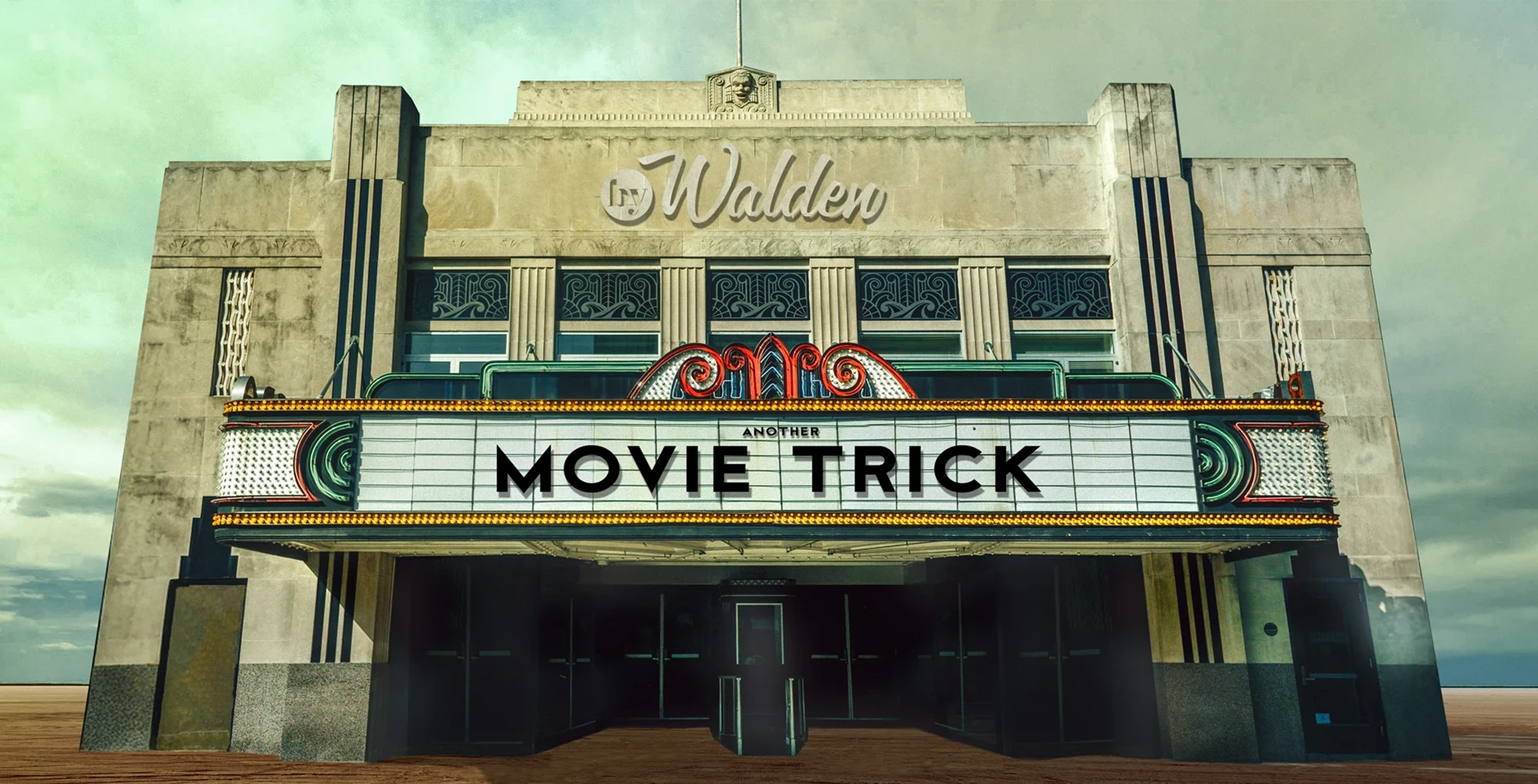 Cinema byWalden, costruzione nel deserto, Collezione Movie Trick
